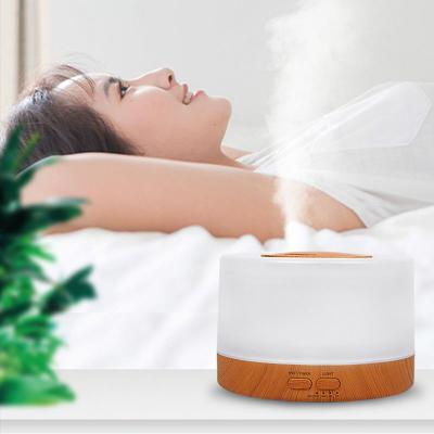 China 2021 New Arrival MLK-910 Desktop Aroma Dispenser Automatic Current Diffuser with Clock and Led Light Humidifier Essential Oil Aroma Diffuser for sale