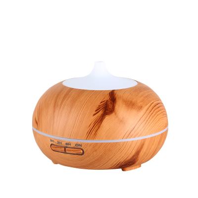 China Desktop Gift Set Young Unique Living Aroma Diffuser Humidifier Machine Air Freshener Scented Natural Wood Grain Aroma Diffuser for sale