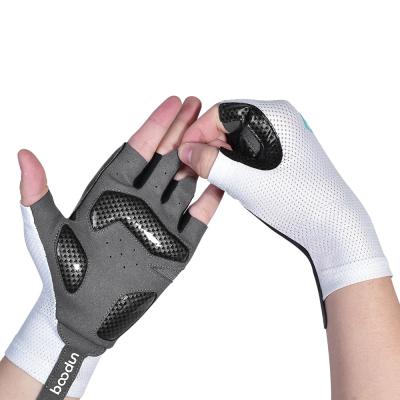 China New Half Finger Mitt Outdoor Sports Road Bike Unisex Cycling Mitt for sale