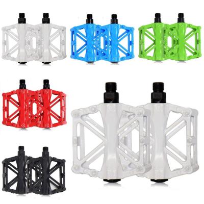 China Mountain Bikes Anti-Slip Widening Aluminum Alloy Solid Pedal Mountain Bike Pedal Accessories for sale