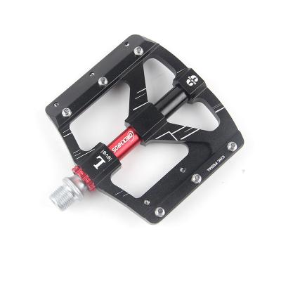 China Mountain Bikes Mountain Bike Pedals Three Peilin Pedal Non-slip Gear Pedals for sale