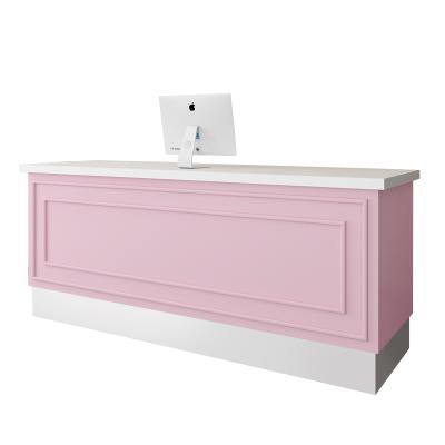 China White Reception Desk Beauty Salon (Modern Adjustable Salon Others Reception Desk) 2021 Front Desk Reception for sale