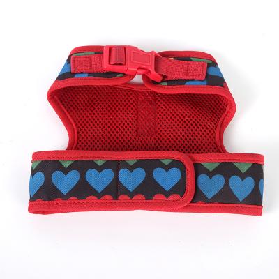 China Amazon customized with the same type of marketing small and medium dog chest walking harness dog harness chest leash dog vest for sale