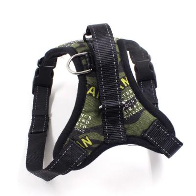 China Customized Amazon with Same Border Middle and Big Leash Okinawa Leash Dog Harness Explosion Proof Dog Harness for sale