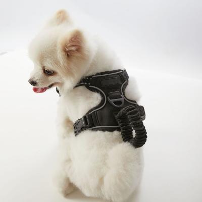 China Viable Manufacturers Wholesale Material Anti Cut Pet Chest Dog Traction Harness Cloth Vest Free Type Harness for sale