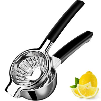 China Viable Manual Citrus Squeezer Stainless Steel Squeezer Lemon Orange Squeezer Fruit Juice Reamer Tool Fast Handle Press for sale