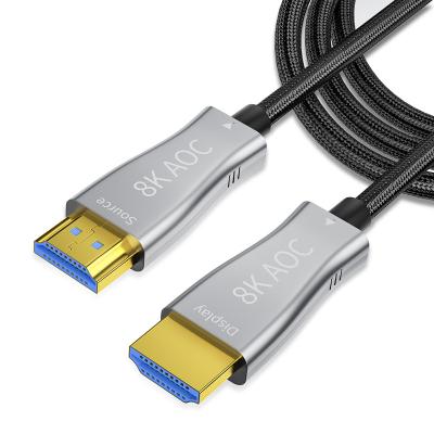 China 4K@122HZ AOC Optical Fiber HDMI Cable Support 4K@60Hz YUV 4:4:4 for HDTV HDR ARC 1m 3m, 5m 10m 15m 20m 30m 40m 50m 100m for sale