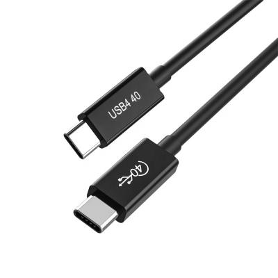 China 8K Data Transmission USB4 PD Fast Charging Usb4.0 40Gbps Fast Charge 100w Type C Charger Usb Data Usb-c Charging Cable USB 4.0 for sale