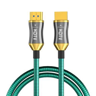 China Camera Popular fiber HDMI cable Fiber HDMI cable Green armored fiber cable for sale