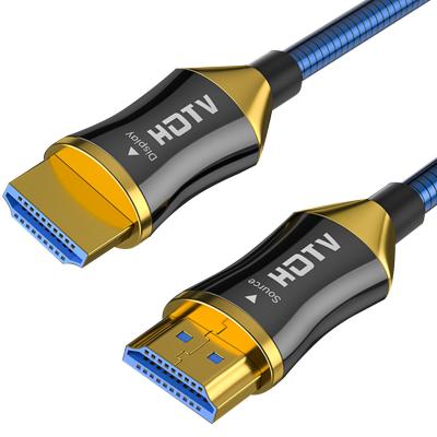 China Camera The new 8K AOC Fiber HDMI 2.1 cable can be customized LOGO fiber HDMI cable for sale