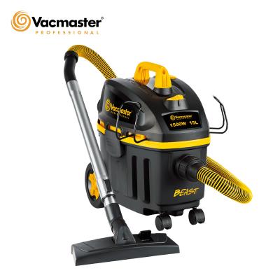 China Vacmaster 1500W 15L 18KPA Power Suction Aspiradora Beast Series Canister Car Portable Wet And Dry Vacuum Cleaner, VF1515HJ for sale