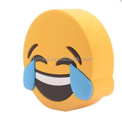 China High Capacity MIQ Emoticon Series Laughing at Tears Down Face Expression Power Bank 2600mah for sale