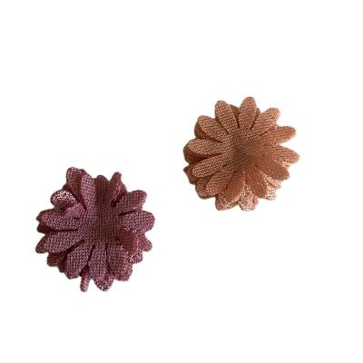 China High quality mini aritificial silk flowers with diamond flowers for garment accessories for sale