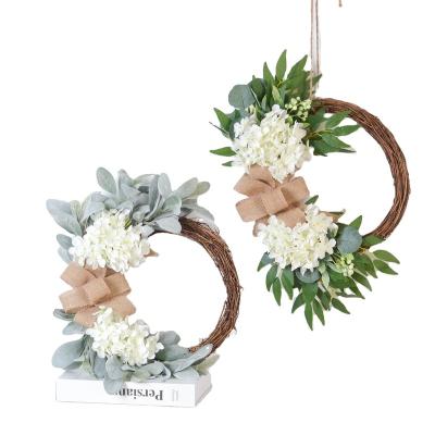 China 2022 Touch Natural Hot Selling Style Artificial Nordic Eucalyptus Garland Decoration Props For Party for sale