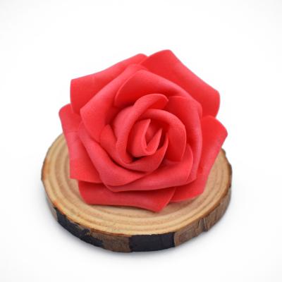 China Custom Artificial Foam Flowers100pcs Wedding Decoration Flower Rose Shooting Props Pe Flowers Natural Touch Plant Foam Flowers for sale