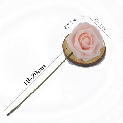 China Natural DIY artificial touch flowers roses for wedding, party decoration, home display, valentines day gift for sale