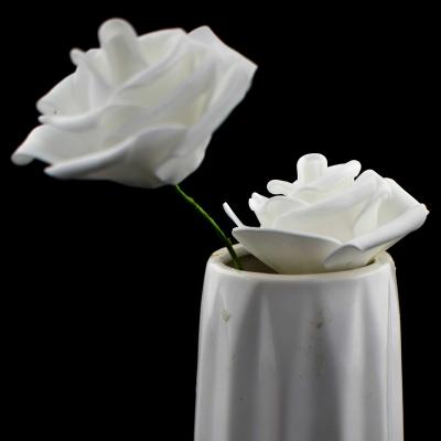 China Natural Touch Artificial Roses Flowers Real Fake Pretend Roses DIY Decoration for Wedding Bouquets, Arrangements Party Baby Shower Home D for sale