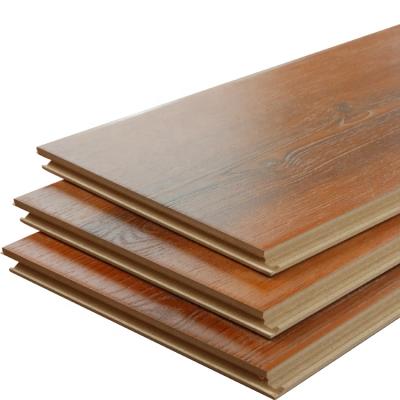 China AC3 AC4 AC5 Indoor Laminate Flooring New Engineered Color Red Oak Wood Flooring for sale