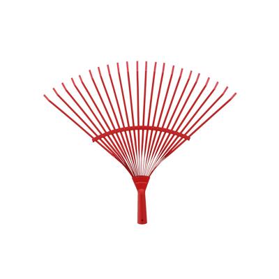 China Collectible Tool 24 Teeth Modern Lawn and Deciduous Household Waste Household Tools Decorative Gardening Rake for sale