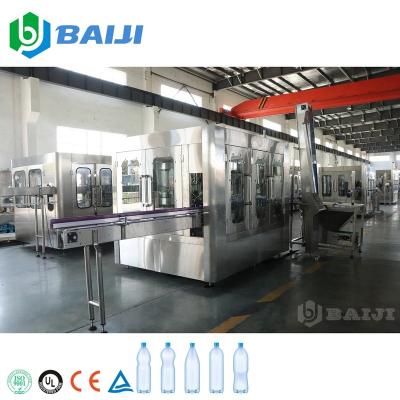 China Automatic bottled beverage drinking water making filling equipment/pure water bottling machine/mineral water factory price for sale