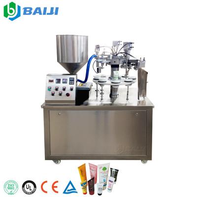 China Automatic Food Toothpaste Tube Filling Equipment Sealing Machine for sale