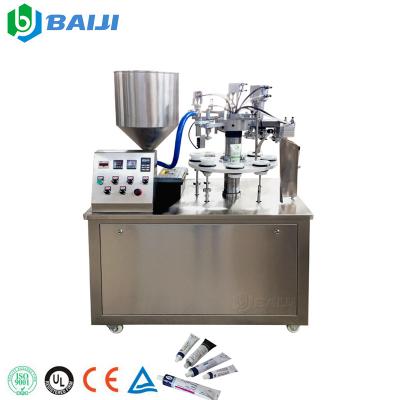 China Automatic Plastic Hand Facial Cream Facial Cream Shampoo Lotion Body Detergent Food Tube Filling Sealing Machine for sale