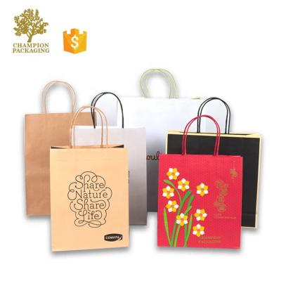 China Recyclable Recycled Brown Kraft Paper Bag, Brown Paper Bag, Craft Paper Bag Wholesale for sale