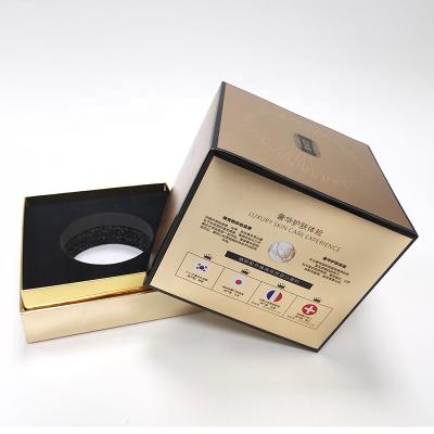 China Recyclable Custom Logo Luxury Paper Gift Packaging Essential Oil Box Perfume Box for sale