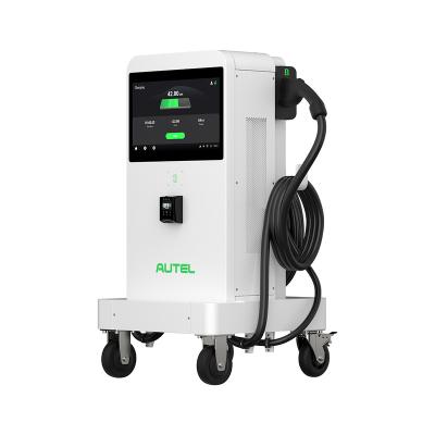 China CCS1 CCS2 CHAdeMO Electric Car DC Fast Charger Station 21.5 Inch LCD Touch Screen DC Fast Charger Power DC40 Large for sale