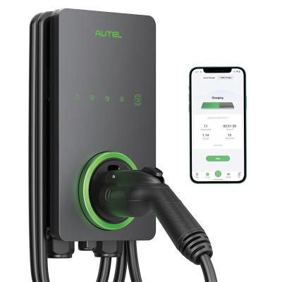 China APP Autel OCPP EVSE Home EV Charger IP65 Level 2 EV Charging 50A WiFi and Bluetooth Enabled Wall EV Charger DLB for sale