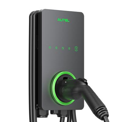 China Autel APP Home EV Charger IP65 Level 2 Charging Stations 50A WiFi and Bluetooth Enabled DLB EV Fast Charger for sale