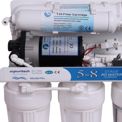 China Easy Operation Easy Operation Water Filtration System For Home RO Membrane 75G 5 Stages Drinking Water System Direct Reverse Osmosis for sale