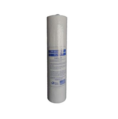 China Hotel Hotel 10 Inch PP Filter Cartridge Water Filter Replacement Polypropylene 1 Micron for sale