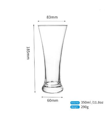 China Eco-Friendly Transparent Wine Champagne Glasses Goblet CupCupRed Glass Cocktail Glassware Cup For Bar for sale