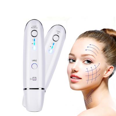 China Skin Tightening Vmax Face Lifting RF HIFU Home Use Mini Skin Tightening Wrinkle Remover Machine for sale