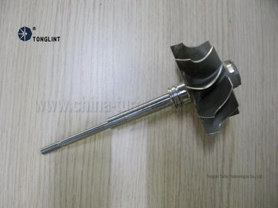 China Turbolader-Turbinenrad TBP4 58.3mmX74mm und Wellen-Turbinenwellerotor Inconel713C Material zu verkaufen