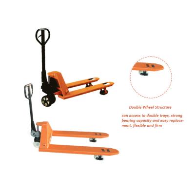 China Hand Pallet Transpallet Forklift 2ton AC Pump/df Easy Mobile Hydraulic Hydraulic Pump Jack Hand Pallet Truck for sale