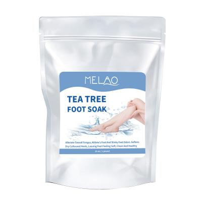 China Remove Dead Skin Pure Natural Tea Tree Nourishing Removing Dead Skin Exfoilating Foot Soak for sale