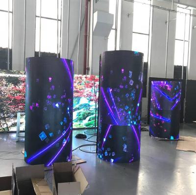 China Indoor Programmable Video Wall P4 Video Screen Panel Prices Flexible Led Display for sale