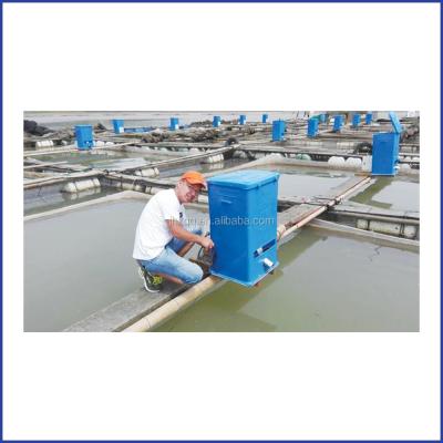 China Automatic HDPE Shrimp Farm Fish Feeding Machine for sale