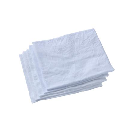 China Cotton Jinsheng Protection No Fading Cotton Rags White Water And Oil Absorbing Industrial Cloth JS-MB1225 for sale