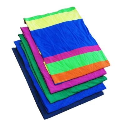 China Cheap Multicolor Jinsheng Protective Rags Cotton Cleaning Cloth Oil Absorbing Anti-static Industrial Cloth JS-MB1211 for sale