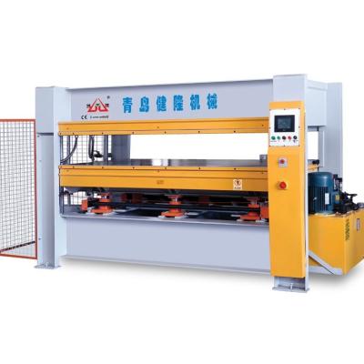 China Building Material Shops Automatic Hot Pres Fusing Machine Hot Press For Plywood Wooden Door Making Machine Hot Press for sale