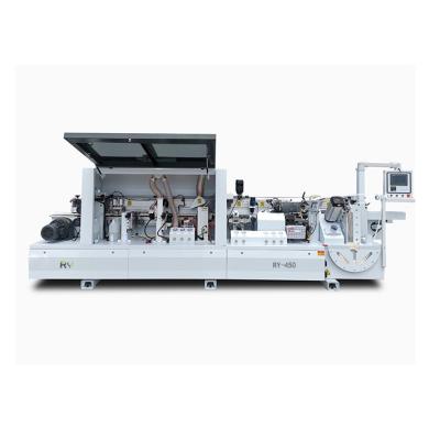 China Building Material Shops Cabinet Door Edge Sealing Machine Automatic Bevel And Straight Edge Banding Machine Bevel Automatic Edge Banding Machine for sale