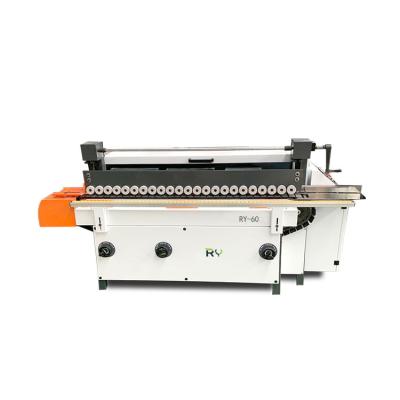 China Building Material Shops 2400*1000*1200Mm Frequency Control High Quality Wood Mdf Surface Automatic Edge Sanding Machine for sale