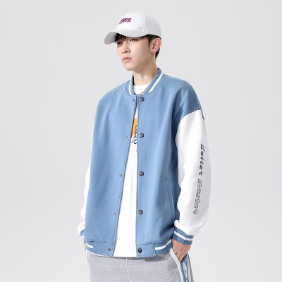 China Sustainable High Quality Knitting Trims Wool College Big And Tall Anorak Letterman Outer Jacket for sale