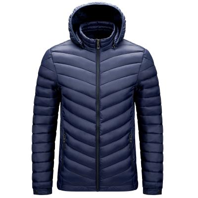 China QUICK DRY Stock Low Price Windproof Down Padded Mens Jacket Hoodies for sale