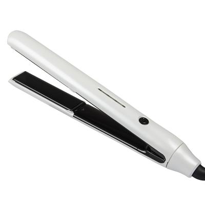 China New Outdoor Ceramic Cast-edge Hair Straightener 1 Inch Ceramic Hair Straightener Flat Iron for sale