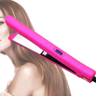 China Amazone low price sale hair tool private label infrared hot hair crimper ceramic hair treatmet travel straightener ceramic flat iron led hair straightener flat irons private label for sale