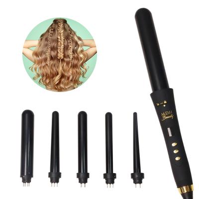 China 5 in 1 Multifunctional Curling Wands Wholesale 5 in 1 Curling Iron Hair Curler Professional Hair Curl Irons Magic Wand Roller Care Curling Beauty Styling Tools for sale